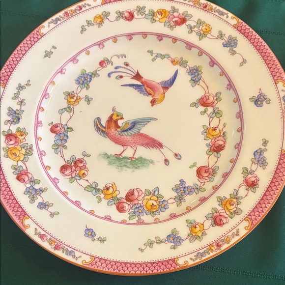Charming Floral and Bird Dinner Plate-Paradise pattern